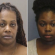 Shana Decree (l) and Dominique Decree (r) are charged with murdering five of their family members